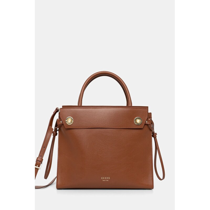 Kožená kabelka Guess BIANCA 105702362
