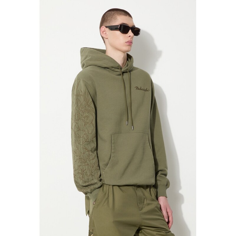 Maharishi Bavlněná mikina Maharishi Dragon Bamboo Hooded Sweat