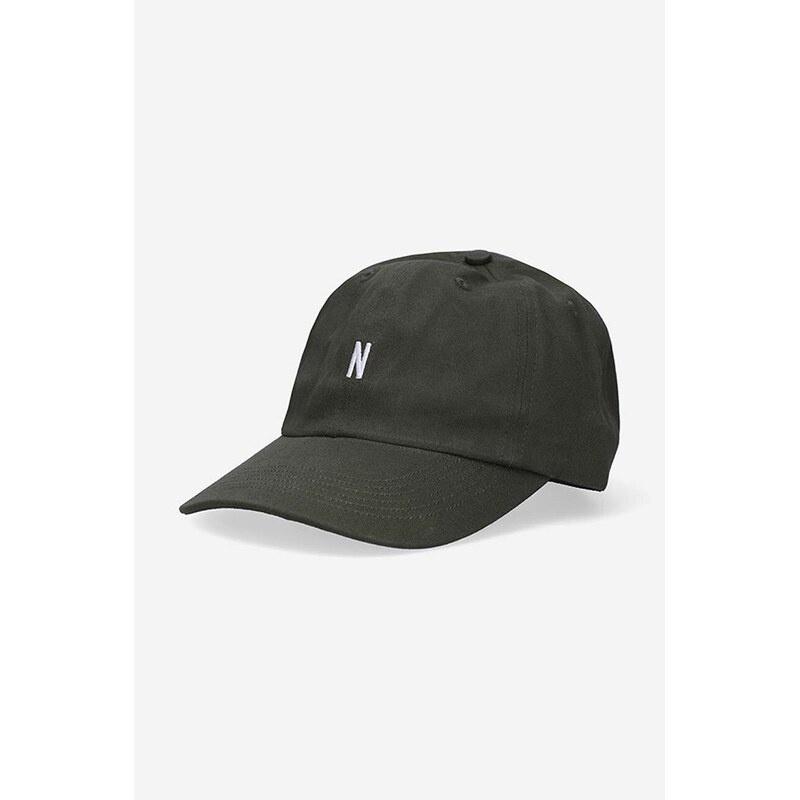 Norse Projects Bavlněná baseballová čepice Norse Projects Twill