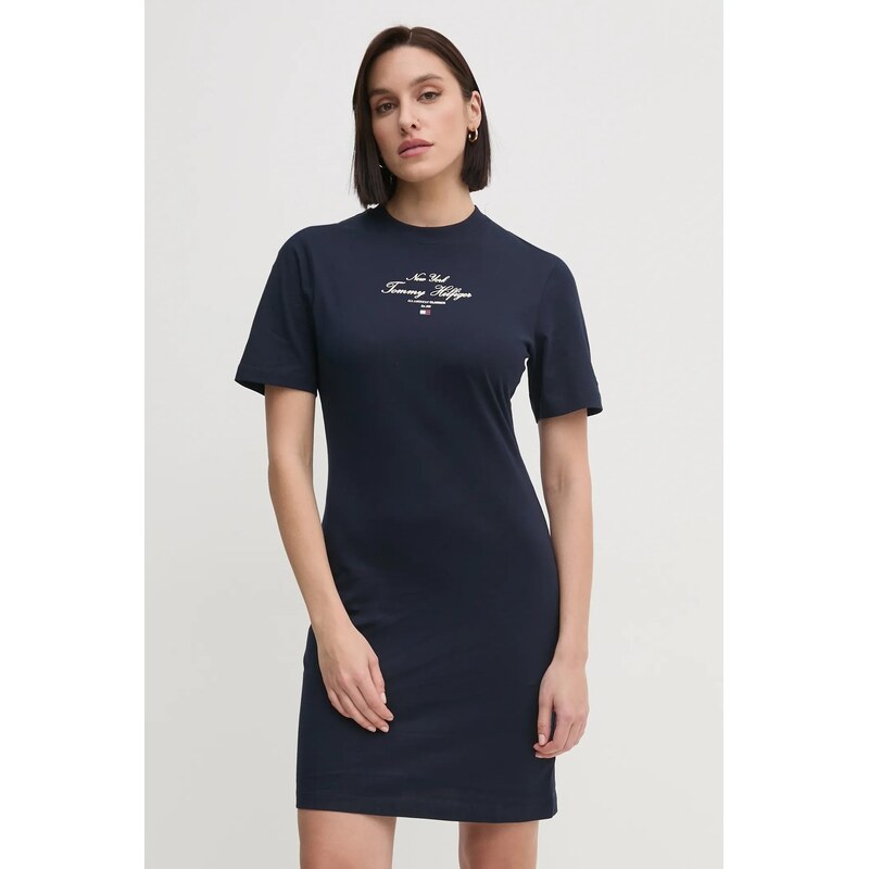 Tommy Hilfiger Bavlněné šaty Tommy Hilfiger