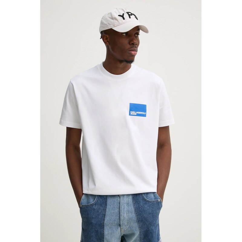 Karl Lagerfeld Jeans Bavlněné tričko Karl Lagerfeld Jeans