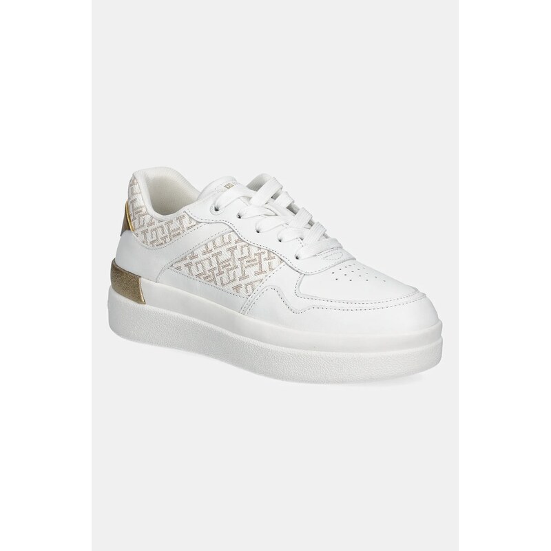 Sneakers boty Tommy Hilfiger LUX COURT SNEAKER MONOGRAM