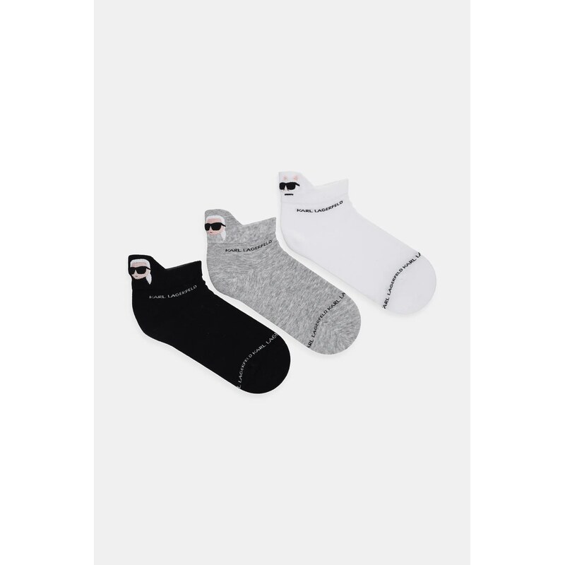 Karl Lagerfeld Ponožky Karl Lagerfeld IKON 3-pack