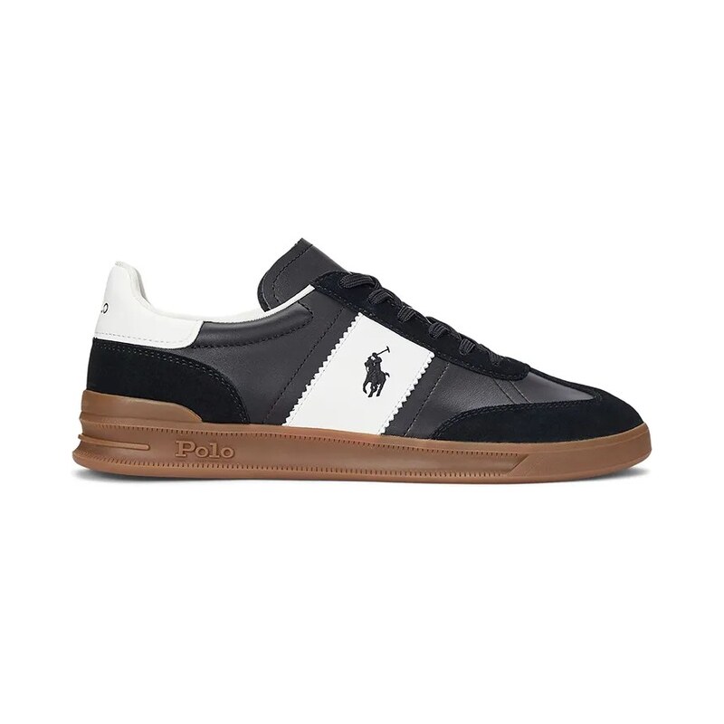 Polo Ralph Lauren Kožené tenisky Polo Ralph Lauren Hrt Aera Pp