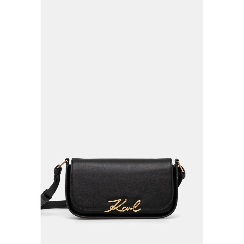 Karl Lagerfeld crossbody kabelka dámská kožená K/SIGNATURE