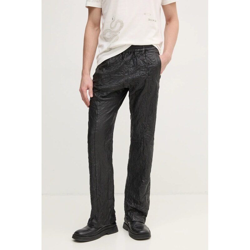 Zadig&Voltaire Kožené kalhoty ZADIG&VOLTAIRE