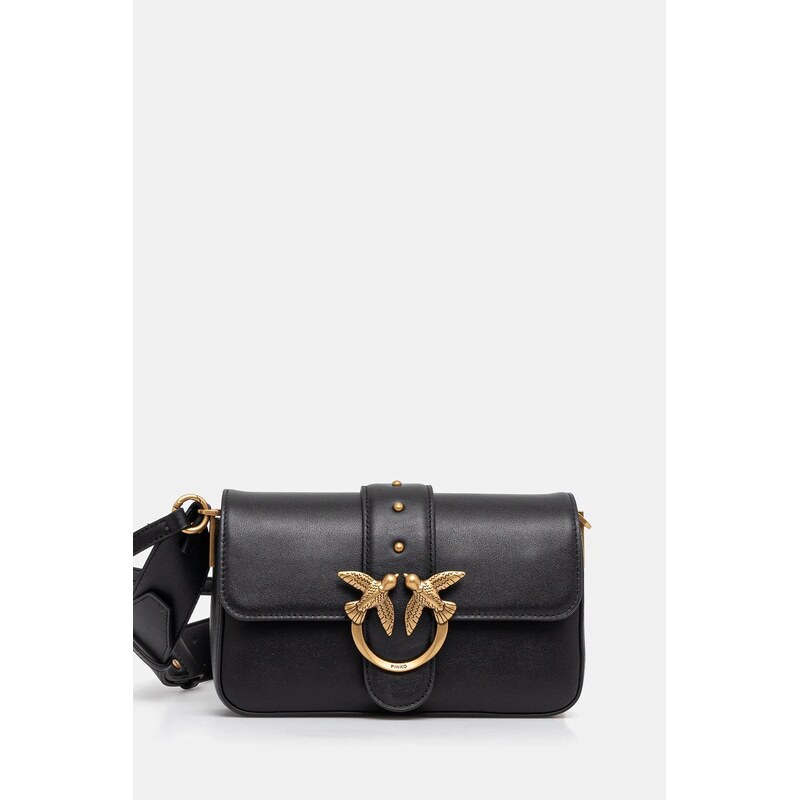 Pinko crossbody kabelka kožená