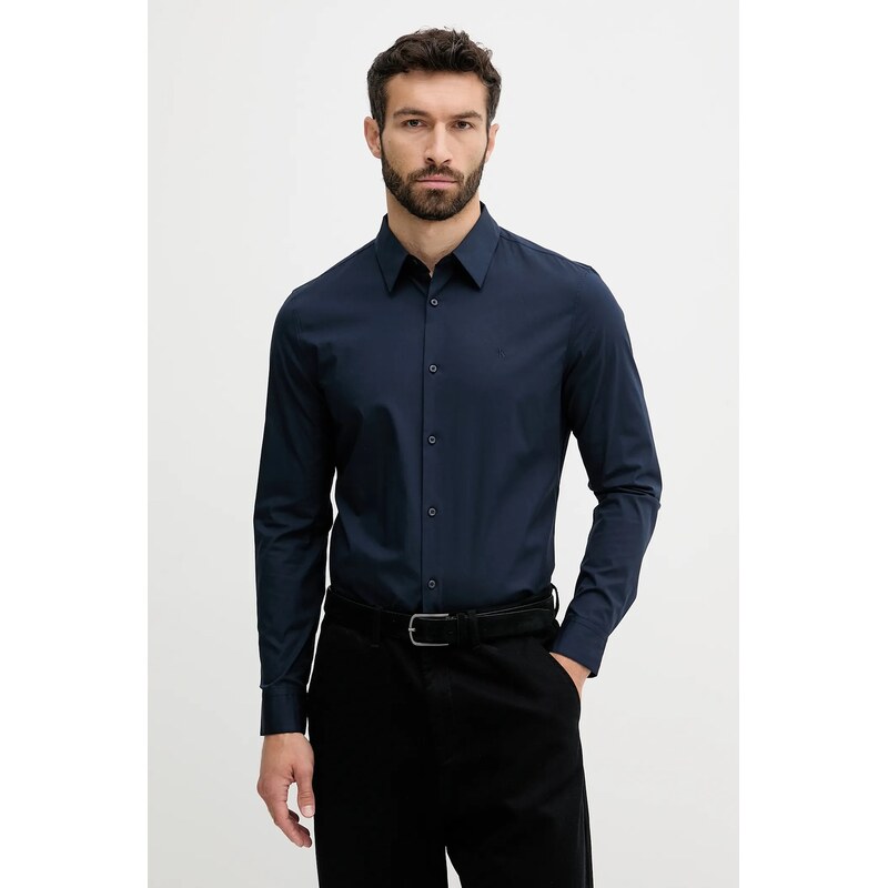 Calvin Klein košile pánská s bavlnou