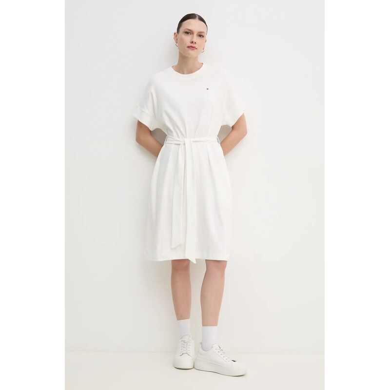 Bavlněné šaty Tommy Hilfiger 104261008