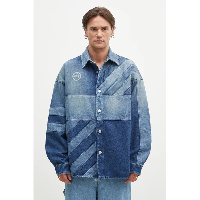 Ambush Košilová bunda AMBUSH Patchwork Denim Shirt Vintage