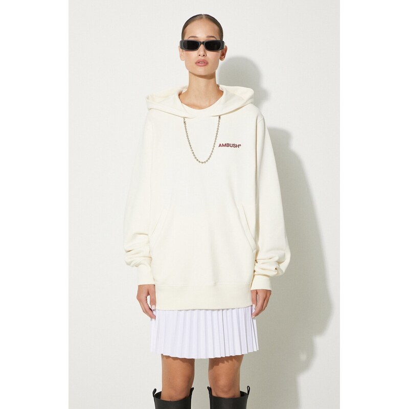 Bavlněná mikina AMBUSH Ballchain Hoodie 105073590
