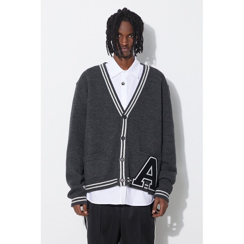 Ambush Vlněný svetr AMBUSH A Patch Knit Cardigan