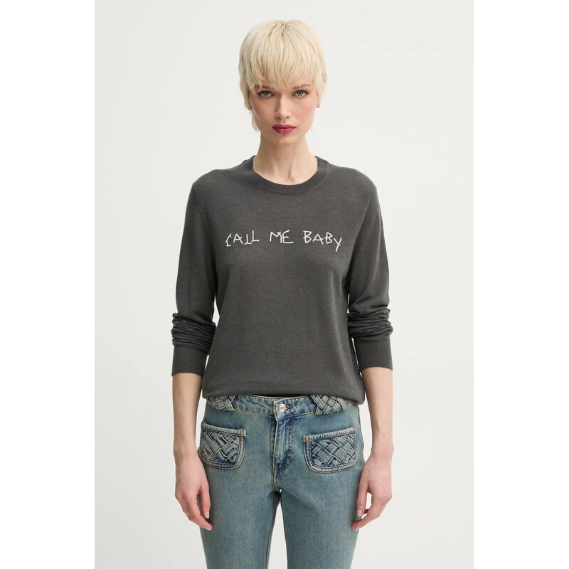 Zadig&Voltaire Kašmírový svetr ZADIG&VOLTAIRE