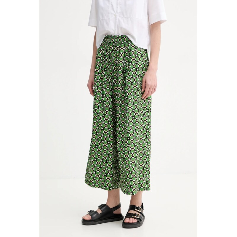 Bavlněné kalhoty Weekend Max Mara 106527071