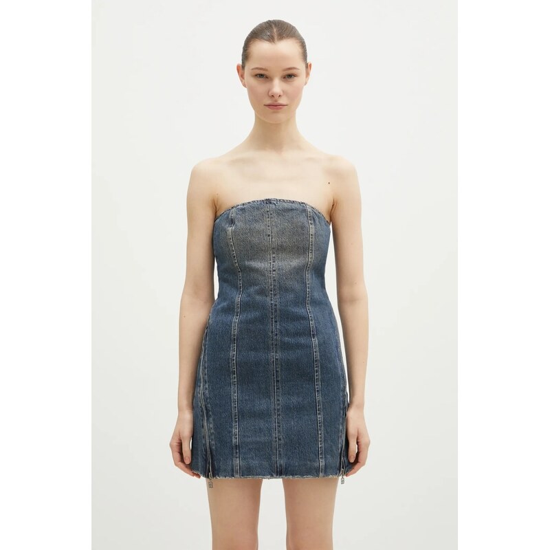 KSUBI Džínové šaty KSUBI Avenue Dress Sandstorm