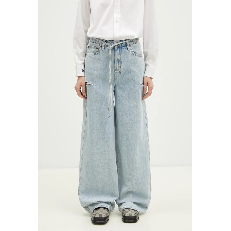 KSUBI Džíny KSUBI Baggy Jean Rollin Kut Out