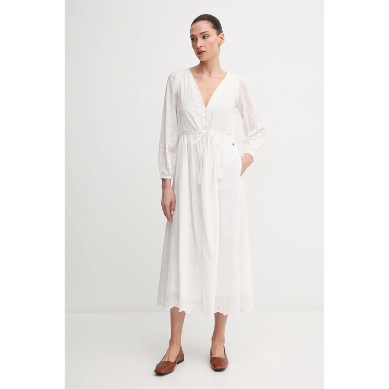 Bavlněné šaty Pepe Jeans DEEPTY 105587501