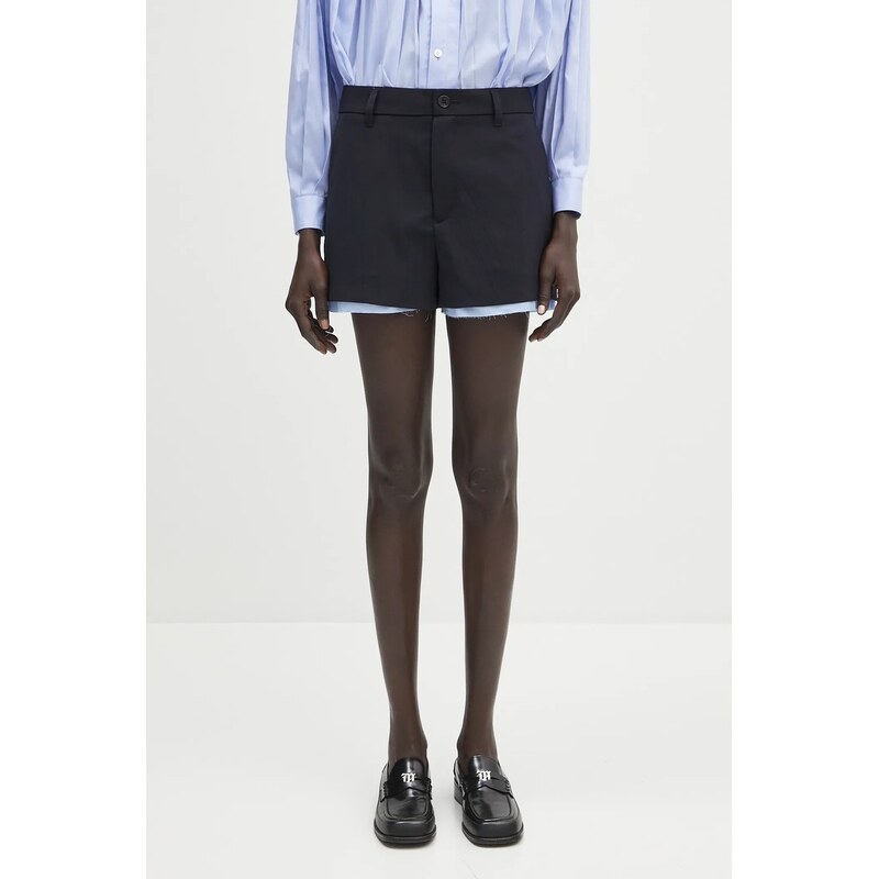 Šortky z vlněné směsi AMBUSH Layered Suit Short Pants 106220974