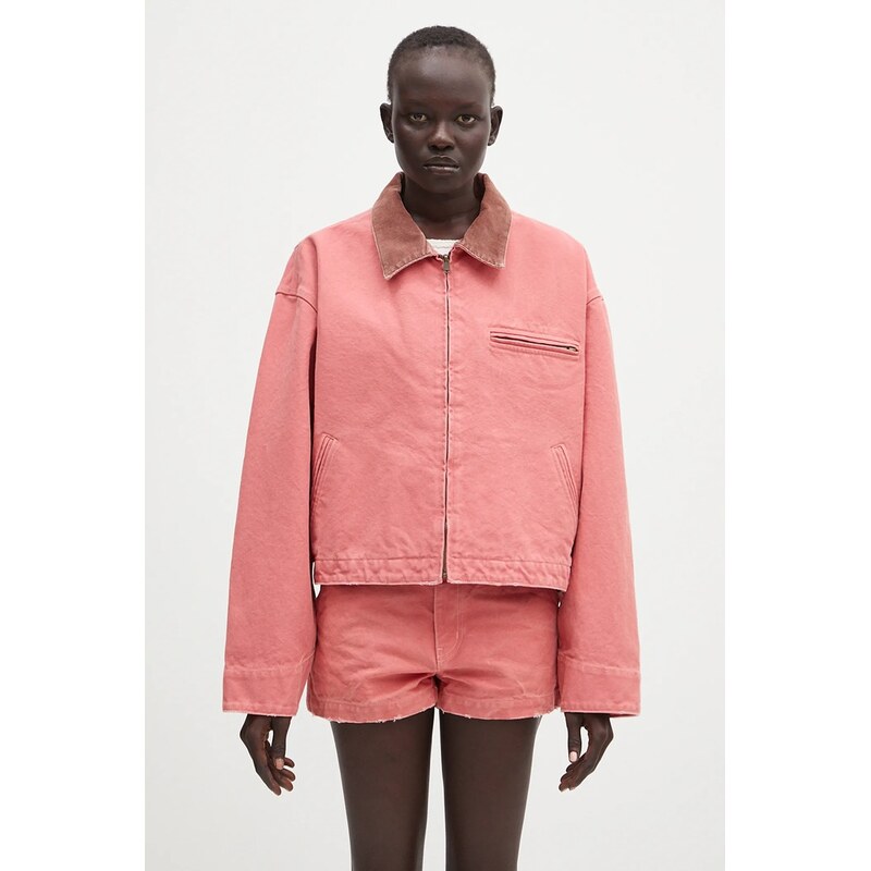 Bavlněná bunda AMBUSH Cropped Canvas Work Jacket 106220975