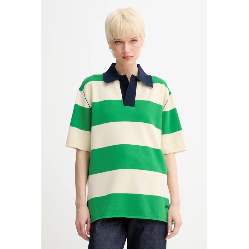 Bavlněné polo tričko Sunnei 105872643