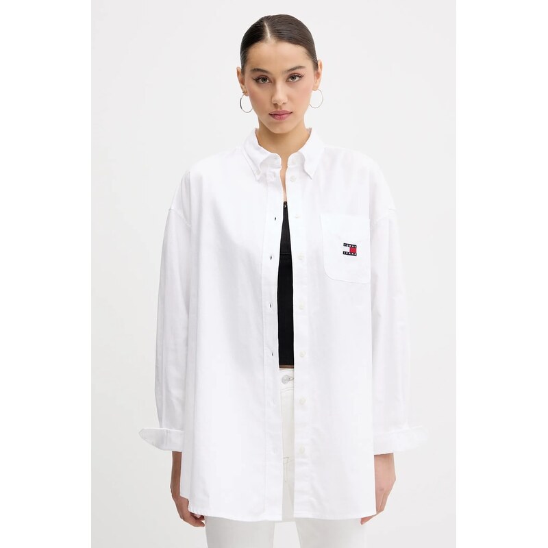 Bavlněná košile Tommy Jeans 105689990