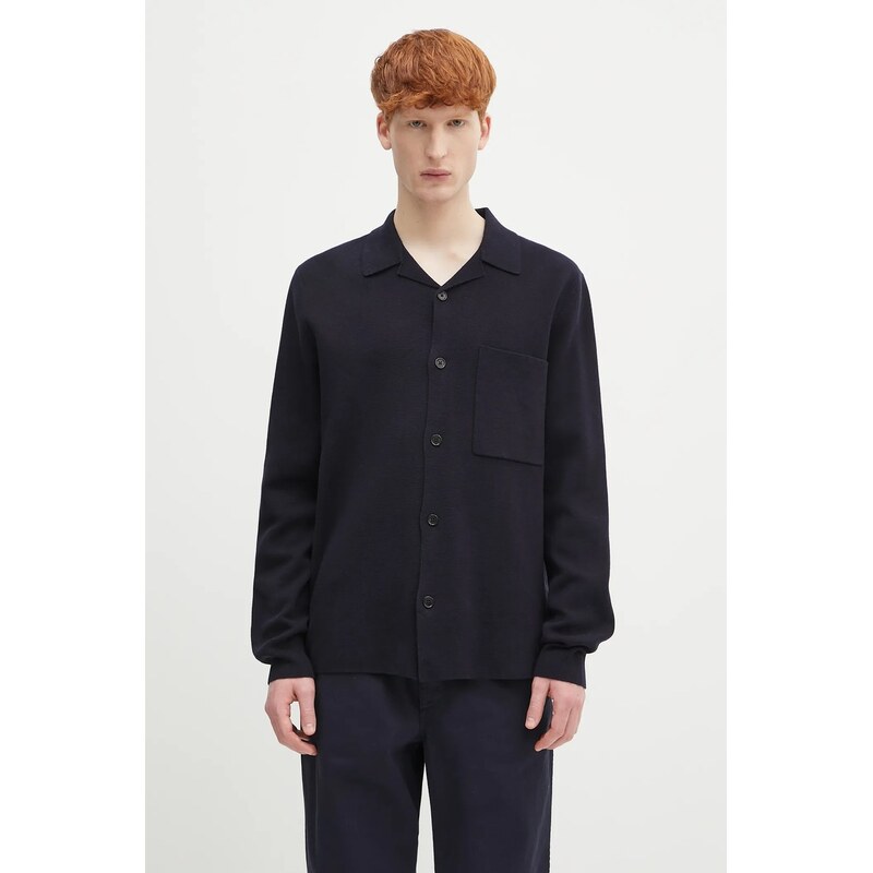 Norse Projects Vlněný kardigan Norse Projects Nicolai Merino