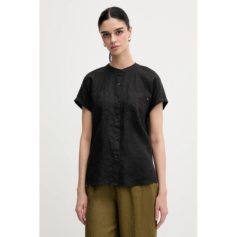 Lněná košile Tommy Hilfiger 105967588