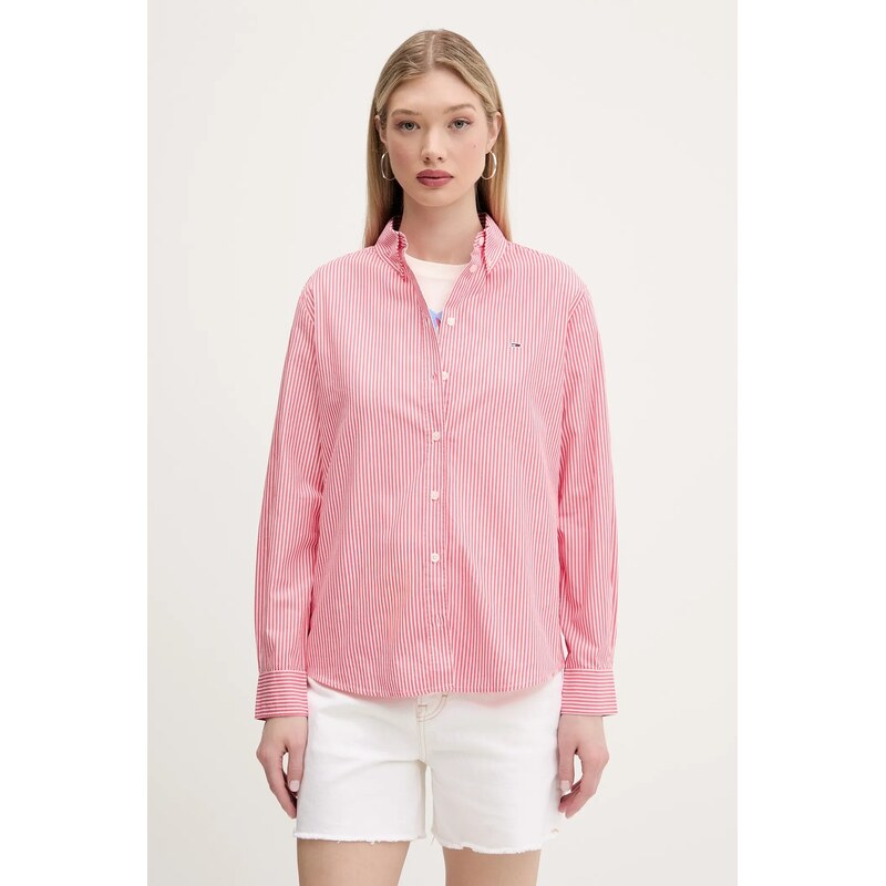 Bavlněná košile Tommy Jeans 105976335