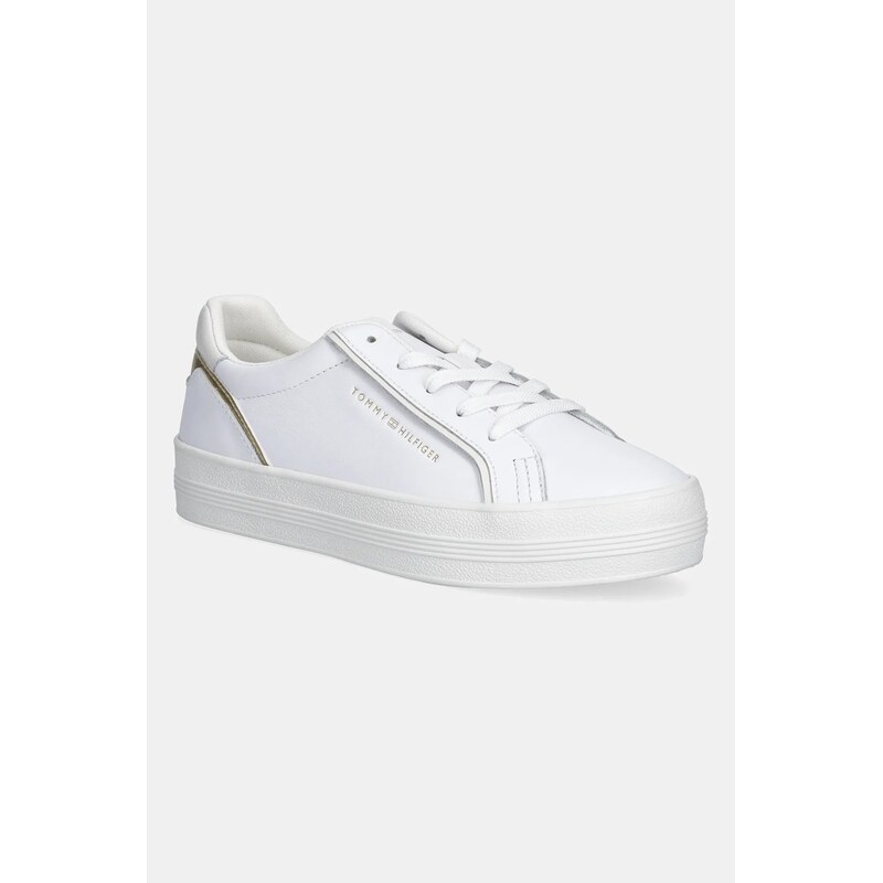 Kožené tenisky Tommy Hilfiger ESSENTIAL VULC SNEAKER