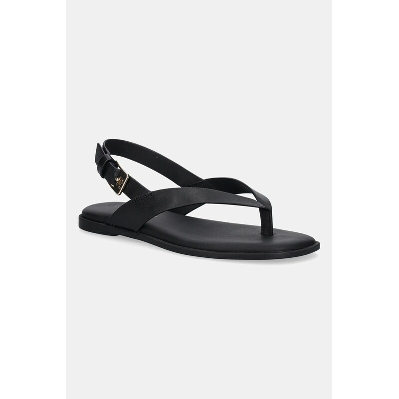 Kožené sandály Tommy Hilfiger COLOR BLOCK THONG FLAT SANDAL 105967818