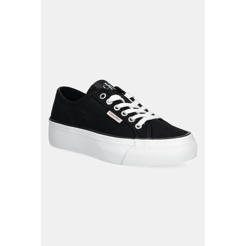 Tenisky Calvin Klein Jeans VULC FLATFORM CTN LOGO TAG