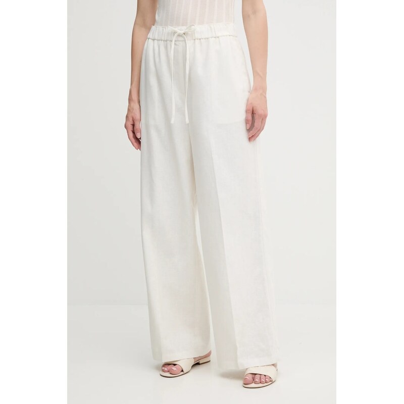 Lněné kalhoty Calvin Klein 106291233