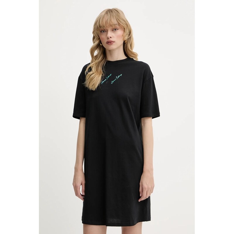 Bavlněné šaty Armani Exchange 106140269