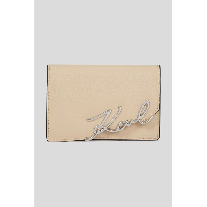 Karl Lagerfeld Kožená peněženka Karl Lagerfeld K/SIGNATURE