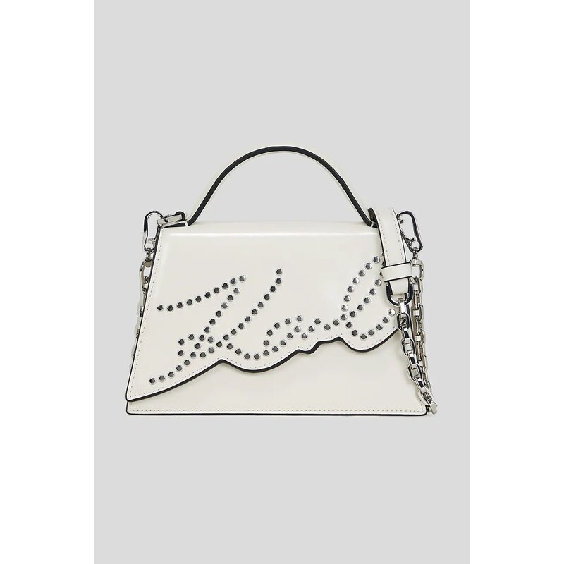 Karl Lagerfeld Kožená kabelka Karl Lagerfeld K/SIGNATURE