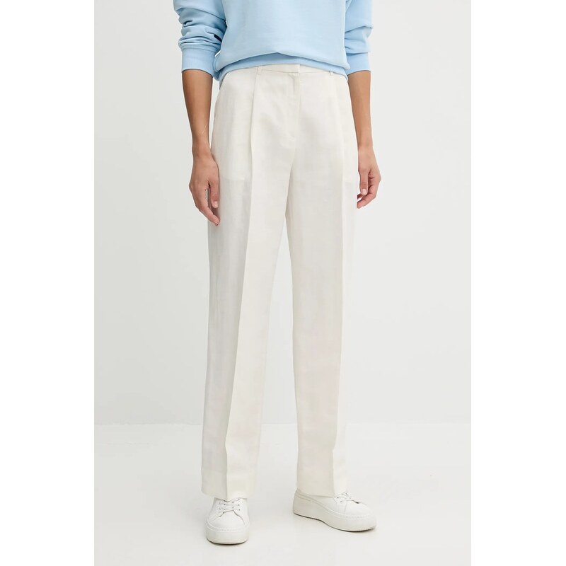 Lněné kalhoty Calvin Klein 106238238
