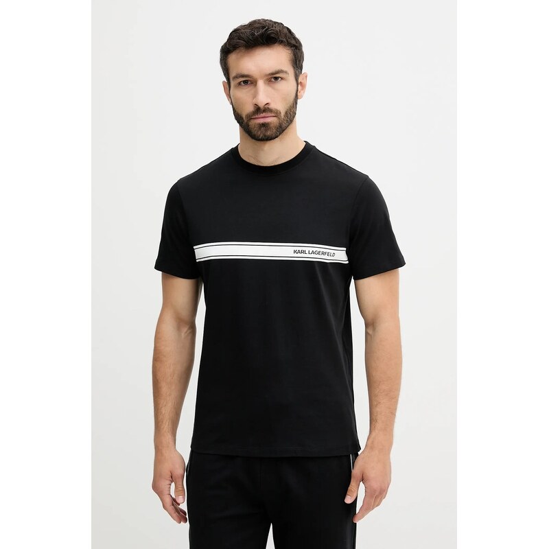 Karl Lagerfeld tričko pánské bavlněné