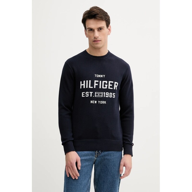 Tommy Hilfiger Bavlněný svetr Tommy Hilfiger