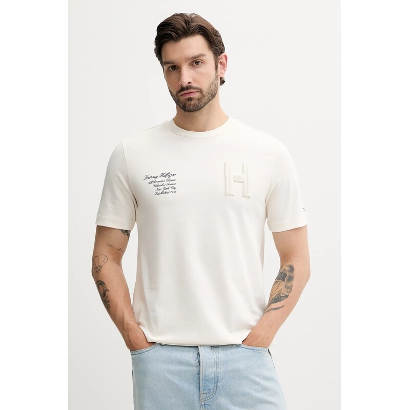 Tommy Hilfiger Bavlněné tričko Tommy Hilfiger
