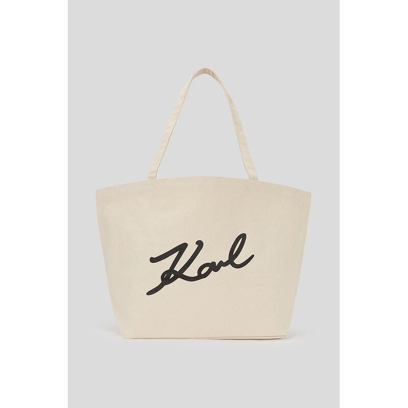 Bavlněná kabelka Karl Lagerfeld K/SIGNATURE 106413691