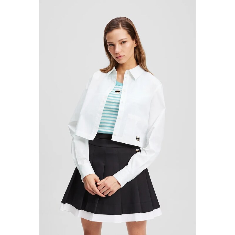 Bavlněná košile Karl Lagerfeld IKON 106524681