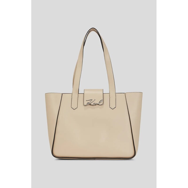 Kožená kabelka Karl Lagerfeld K/SIGNATURE 106524707