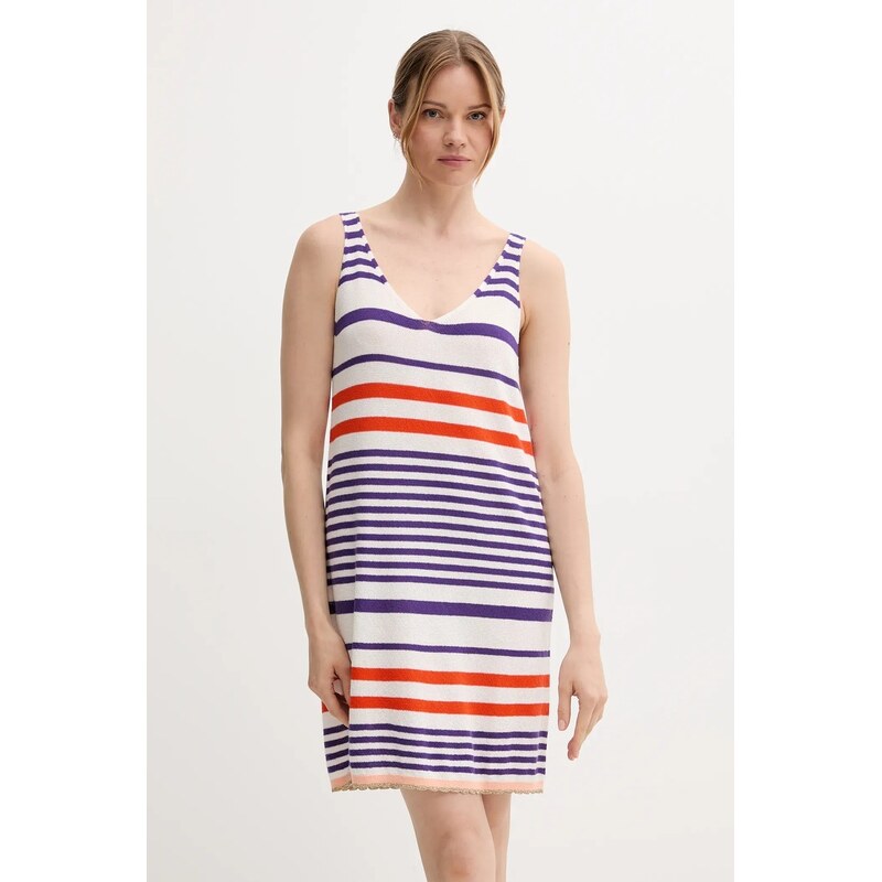 Bavlněné šaty United Colors of Benetton 106703164