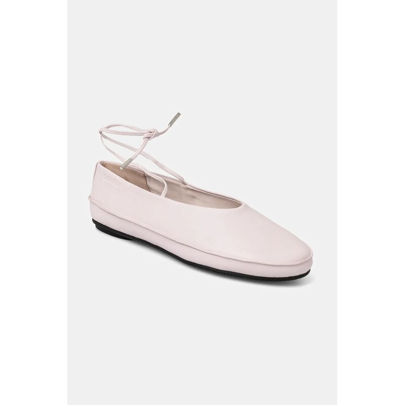 Calvin Klein Kožené baleríny Calvin Klein BALLERINA MARY JANE