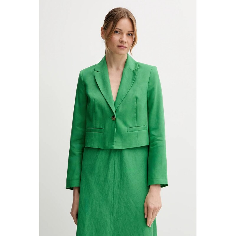 Plátěné sako United Colors of Benetton 106703247