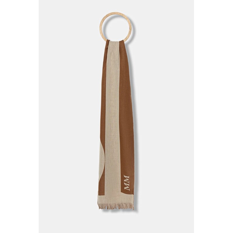 Šátek z vlněné směsi MM by Max Mara CORONA 106723094