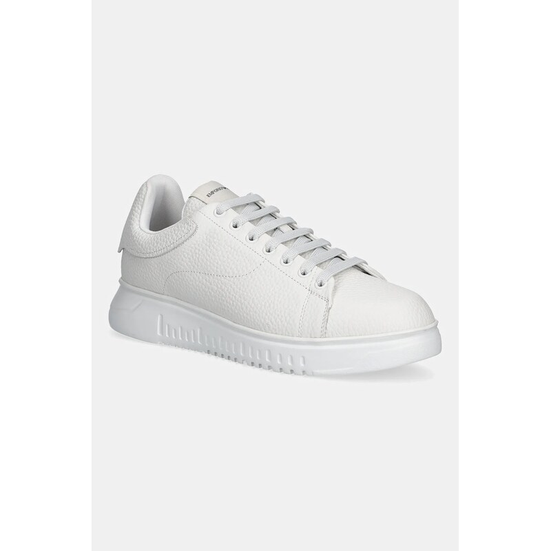 Emporio Armani Kožené tenisky Emporio Armani