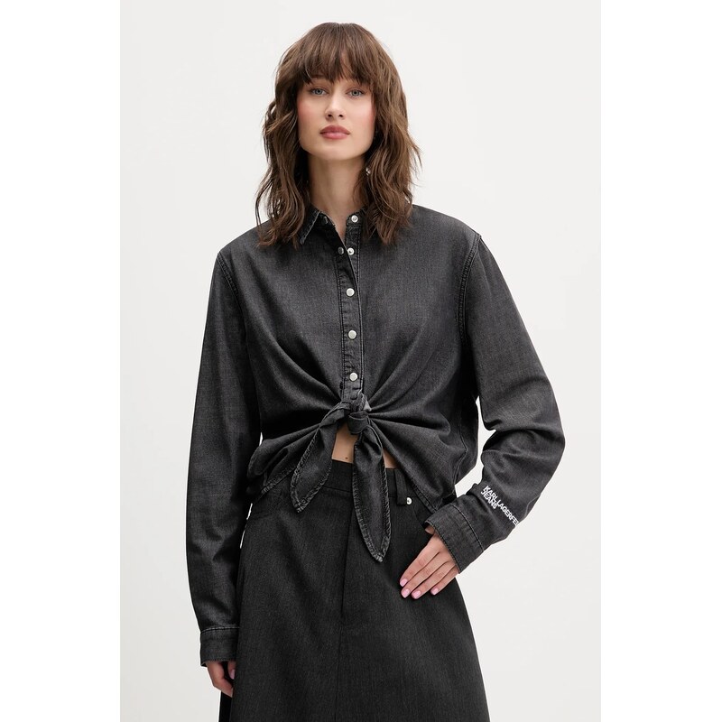 Džínová košile Karl Lagerfeld Jeans 108800988