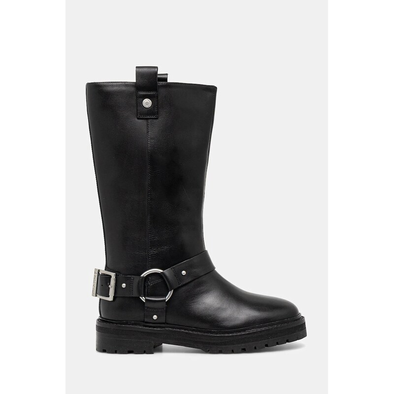 Kožené kozačky Barbour Freya 109074852