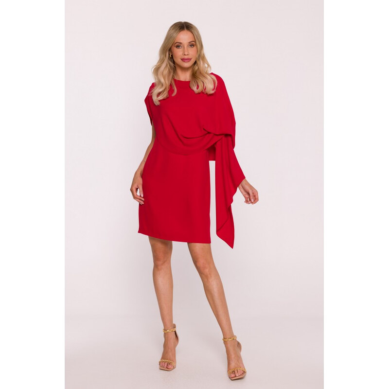 Šaty s červené model 21470674 - STYLOVE